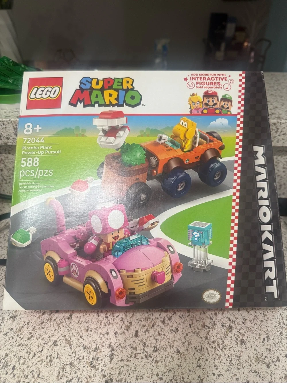 LEGO Mario Kart – Piranha Plant Power-Up Pursuit 72044 588 Pieces